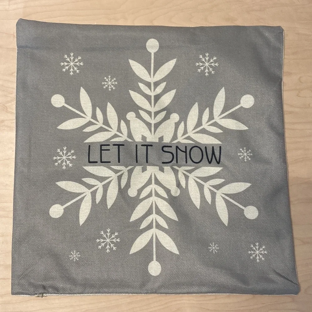 Christmas Pillow Covers 18x18, Farmhouse Christmas Decor
